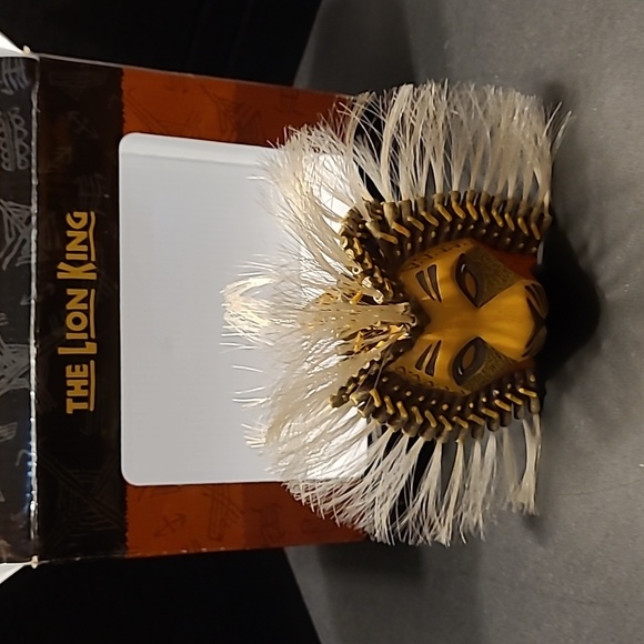 🦁 Disney The Lion King Broadway Musical Special Edition Simba Mask Ornam - Picture 1 of 7